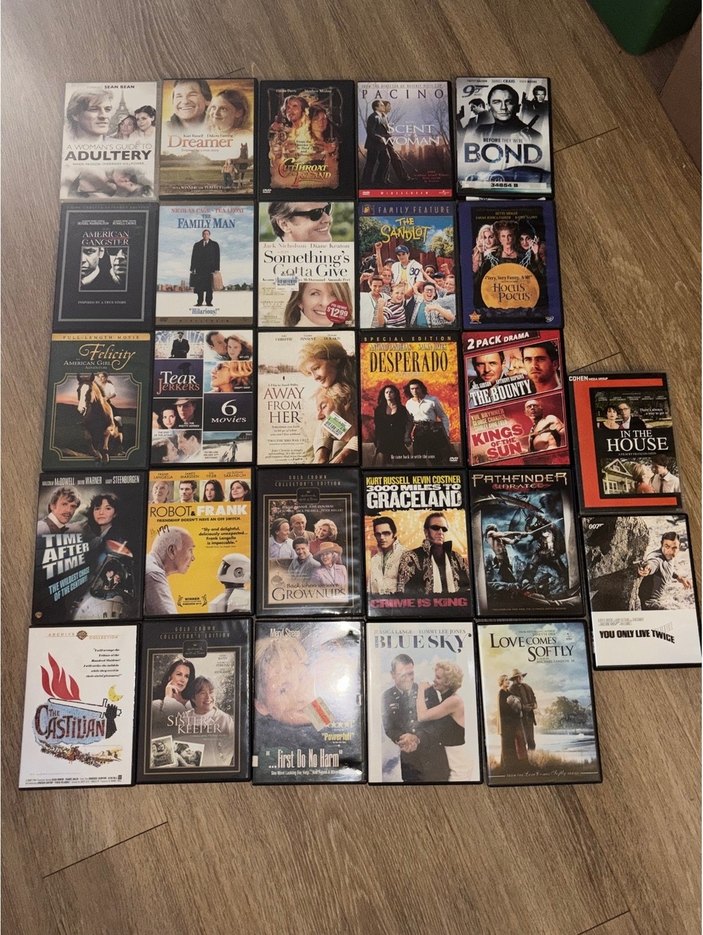 DVD Movie Lot 27 Cases Drama Action Comedy Family D160
